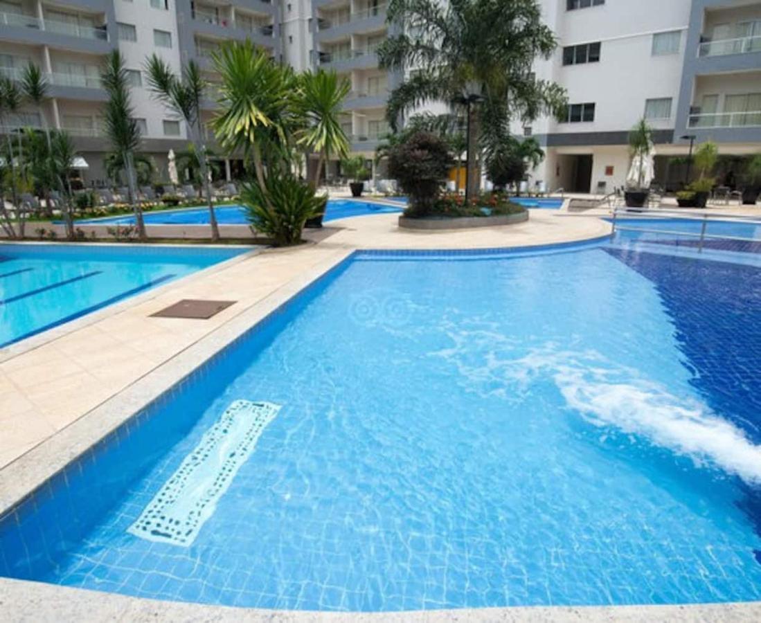 Flat 621 Veredas Hotel Rio Quente ,Vista Piscina ,2 Ar Condicionados Buitenkant foto